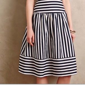 Maeve striped skirt